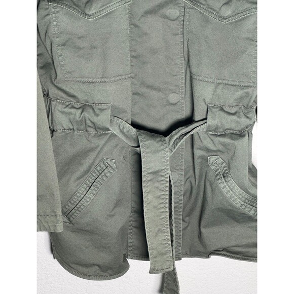 Derek Lam IOC Athleta Army Jacket Khaki Green Womens Size Extra Small XS VGC - Picture 3 of 6